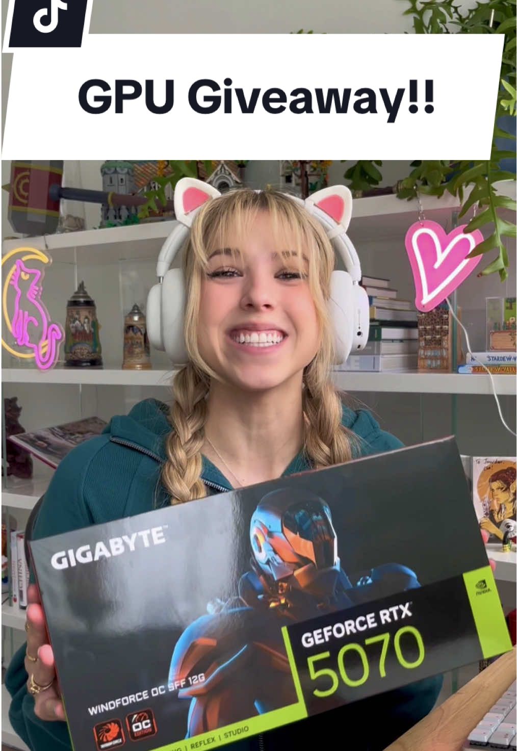 💖MY FIRST GIVEAWAY! 💖 (deets below⬇️)  I’m partnering with @AORUS North America to give away a GIGABYTE GeForce RTX 5070 powered by NVIDIA’s new Blackwell architecture 😮‍💨💻 Here’s how to enter to win!!  🌿Follow @AORUS.NA on IG and @AORUS_NA on TikTok  🌻Follow meeee (@jourdangames)  🌷Hit the GLEAM Iink in my b!0 for tons of extra entries 📅 Giveaway ends May 29th at 11:59 PM PST 🇺🇸 Open to U.S. residents only #AORUSpartner #AORUS #AORUSNA #GIGABYTE #GamingSetup #cozygamingsetup #pcbuilds #custompc #gamingtech #cozygaming 