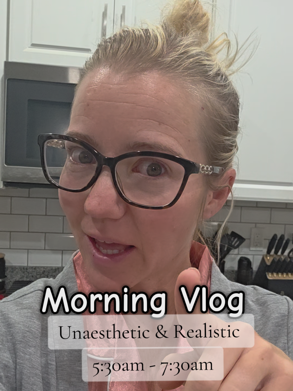 Happy Monday! We love Mondays in this house. Are we liking the morning vlogs? I enjoy making them so they will continue! #fyp #momlife #relatable #Lifestyle #morningroutine #Vlog #morningvlog 