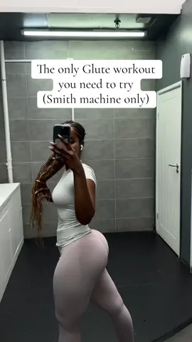 Why I love the Smith machine: stability and power! 💪 	•Hip Thrusts: Lift heavy without worrying about balance 	•Split Squats: Deep range for quad and glute engagement 	•RDLs: Keeping tension on the hamstrings and glutes 	•Sumo Deadlifts: Wide stance for inner thigh activation 	•Curtsy Lunges: Building strong, shapely legs Game changer! #SmithMachineWorkout #LegDayRoutine #BuildStrength
