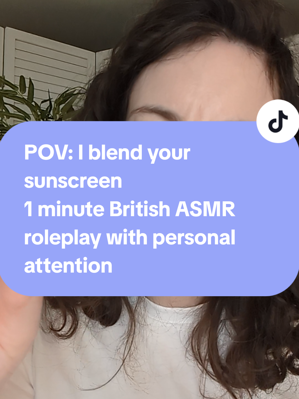 How are my blending skills? 1 minute personal attention ASMR roleplay with my authentic British ASMR whisper. #calmaliasmr #asmr #asmrsounds #asmrvideo #asmrtiktoks  #asmrroleplay #asmrpersonalattention 