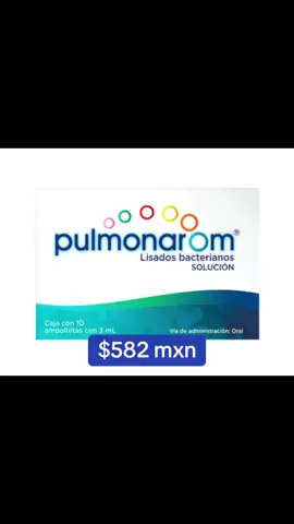 #pulmonarom Auxiliar en Infecciones de Vías Respiratorias  5650881597 