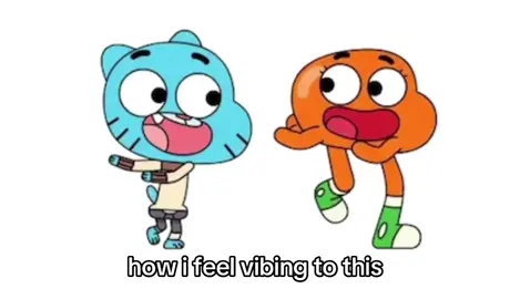 this songs a vibe 😭✌️  #gumballwatterson #darwinwatterson #dancing #real #fyp #foru 