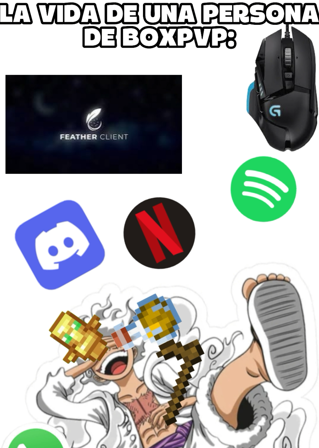la VIDA de una PERSONA de BOXPVP: #SoySatux #boxpvp #boxpvpminecraft #Minecraft #identificado #fpy 