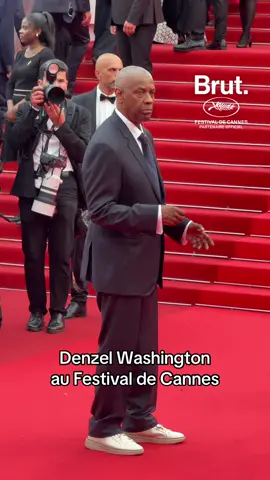 Denzel Washington au Festival de Cannes. #denzelwashington #festivaldecannes #onregardequoi #cannes2025 