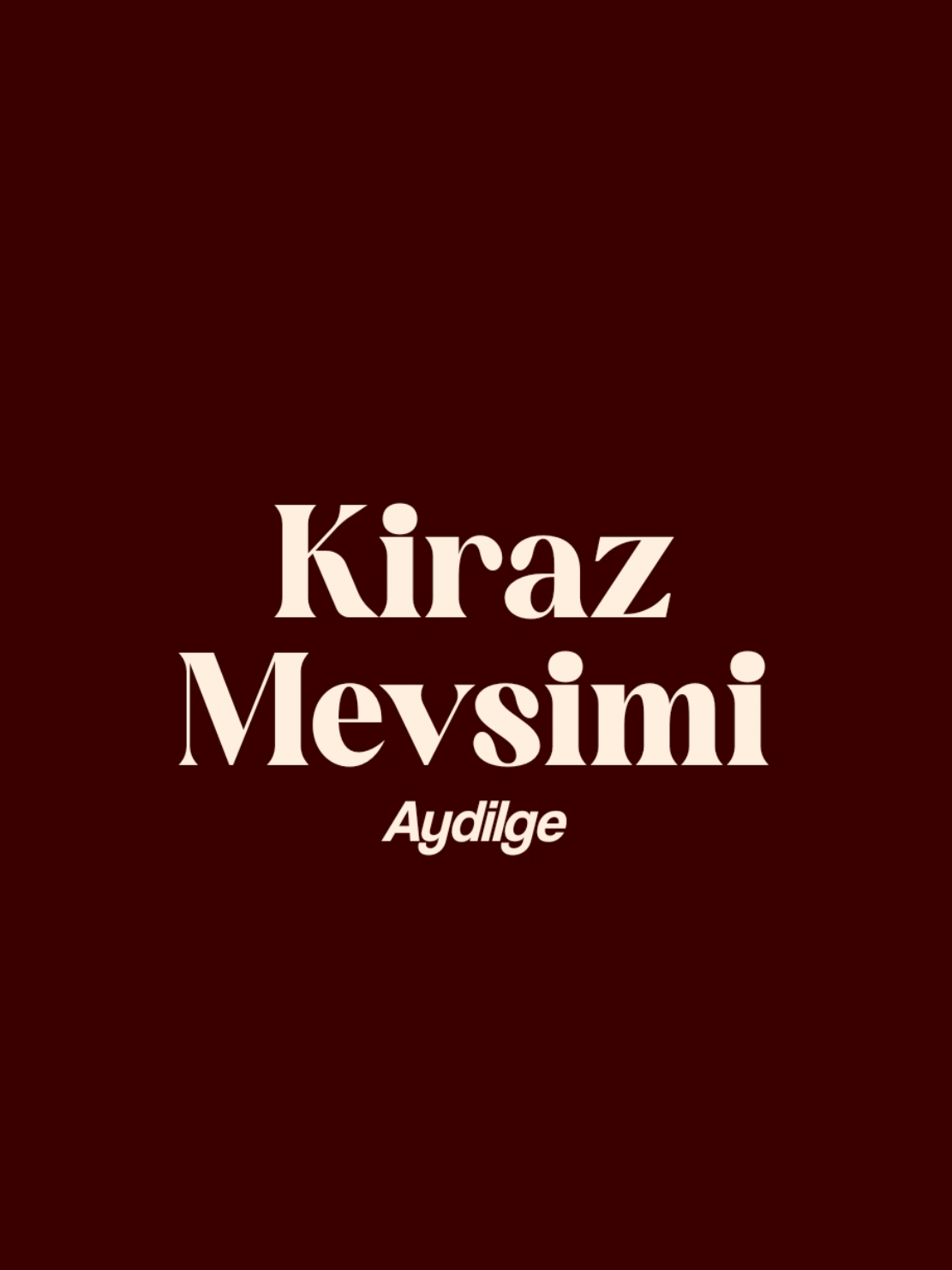 Bilen Bilir Adı Kiraz Mevsimi Sanatçı - @Aydilge  #fyp #flexixrun #aydilge #kirazmevsimi #music #lyrics #fypツ 