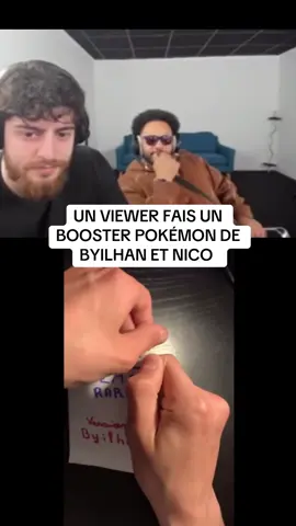 Un VIEWER fais un Booster Pokémon de BYILHAN et Nico en stream ! #byilhanntwitch #byilhann #byilhanclips #nico #nicotine #stream #clips #twitchstreamer #twitch #michou 