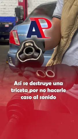 ¿Ruidos extraños en tu carro?😨🚘 La triceta podría ser el problema. 👨‍🔧Descubre cómo identificarla y prevenir daños mayores.🅰️🅿️ #tallerautomotriz #suspension #mecanicoautomotriz #alineamientopisfil #MecánicaAutomotriz #Frenos #carros #sonidos #motor #neumaticos #mechanical