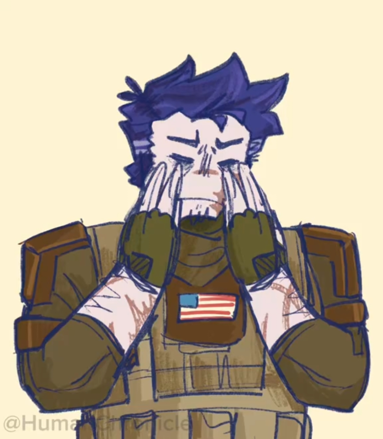 Telegram: @kraBsbyrgers Twt(X): HumaanChronicle I almost never played on a Guest, but I bought him this sleep skin anyway hehe #roblox #forsaken #forsakenroblox #chance #chanceforsaken #guest #guest1337 #guest1337forsaken #thelastguest #fyp #art #арт #digital #digitalart #artist #художник #sketch #скетч 