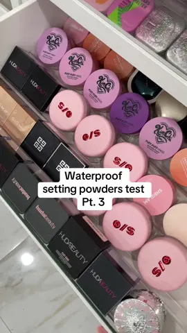 What should I test next? #settingpowder #waterproof #test 