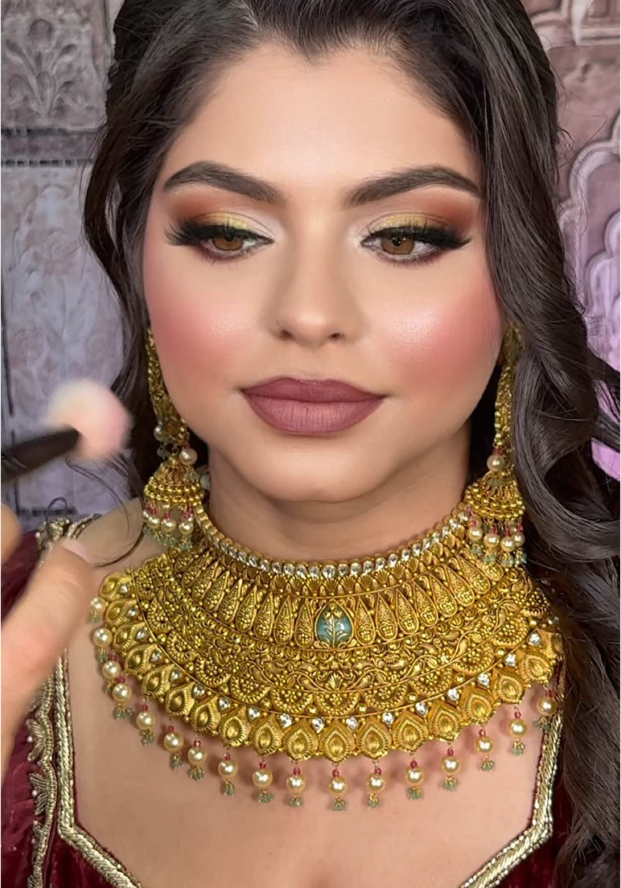 ##bramptonmakeupartist #toronto #bramptonwedding #bridalinspo #canadatiktok #bridallook 