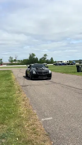 I blew the rear bumper off on the last video 😂 #caddidaddy #cartok #carsoftiktok #cars #carguy #ctsvcoupe #ctsvnation #ctsv #cadillac #cadillacctsv #fyp 