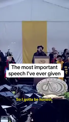 I know this is long. But to get the real gist of what I’m saying, it’s helpful to watch the whole thing. This is the most important speech I've ever given. Thank you and congratulations to @harveymuddcollege’s class of 2025! 🎓