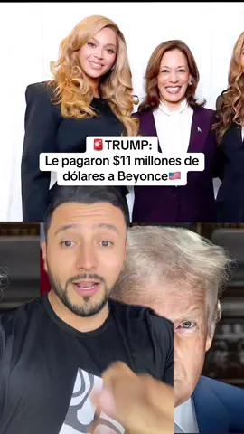 According to news reports, Beyoncé was paid $11,000,000 to walk onto a stage, quickly ENDORSE KAMALA