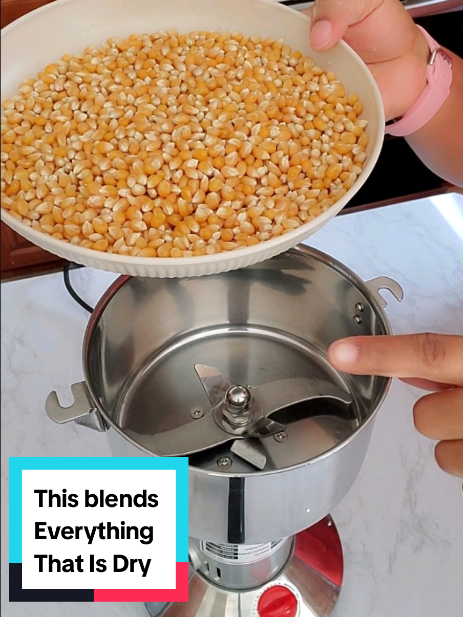 No Matt how hard your Dry ingredients are, this mill grinder will grind it. #millgrinder #electricmillgrinder #dryblender #springtok #glambyben #tiktokshop #tiktok #spring #springbreak #springfashion #springsale #fypシ #fyp #fypage #foryoupage #trend #trending #viral #viralvideo #goviral  #fyppppppppppppppppppppppp 
