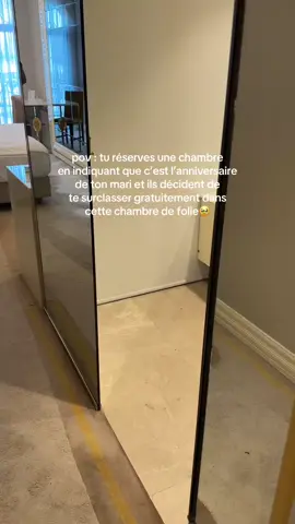 On sous estime trop les surclassements gratuits dans les hôtels, dès que je voyage pour une occasion spéciale je le précise dans la réservation.  J’avais reservé à la dernière minute en plus !  #surclassement #hotel #astucesvoyage #hotel5etoiles #bonsplansvoyages #travel 