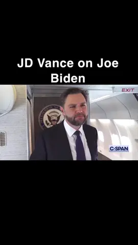 JD Vance comments on Joe Biden’s health and ability to perform while he was in office. #fyp #jdvance #joebiden 