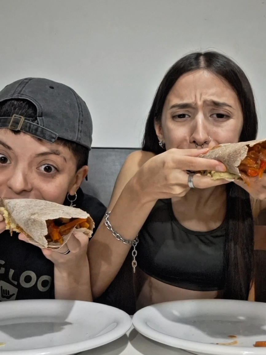 los wraps son lo mas versátil, ademas te hacen sentir liviano y saciado #wraps #saludable #comida #Receta #vegano #cena 