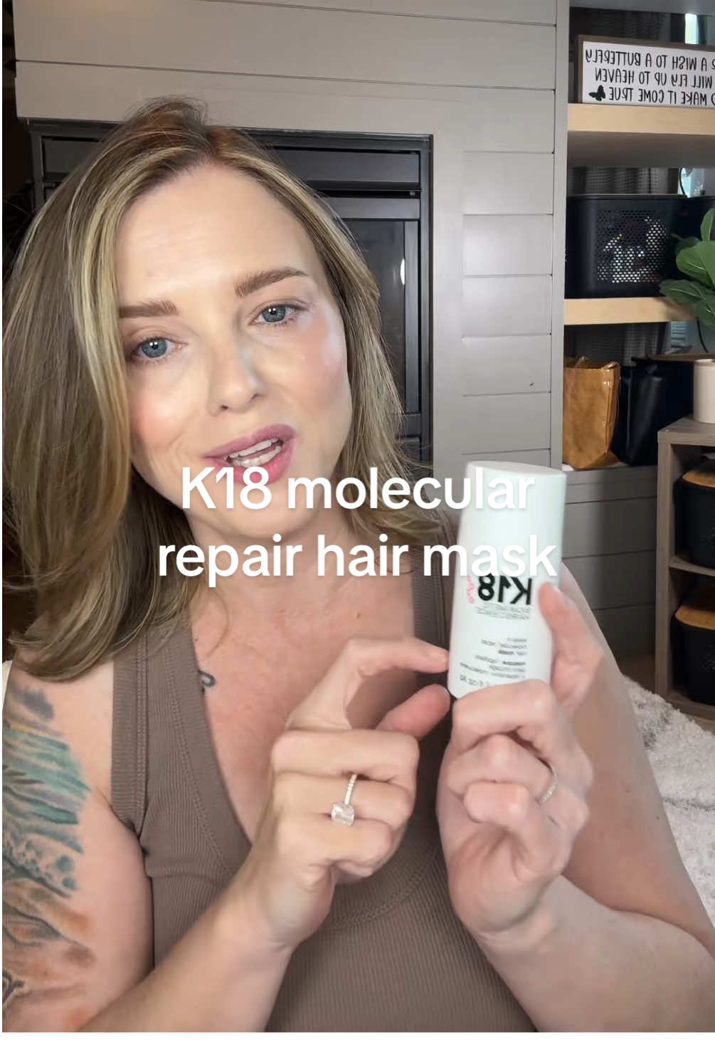 Getting my hair colored this week, so I’m prepping with the K18 molecular repair mask because nothing ruins fresh color faster than damaged strands. This stuff reverses bleach + color damage in just 4 minutes with biotech! @K18 Hair  #k18hair #hairrepair #k18hair #hairtok #tiktokshopfinds 