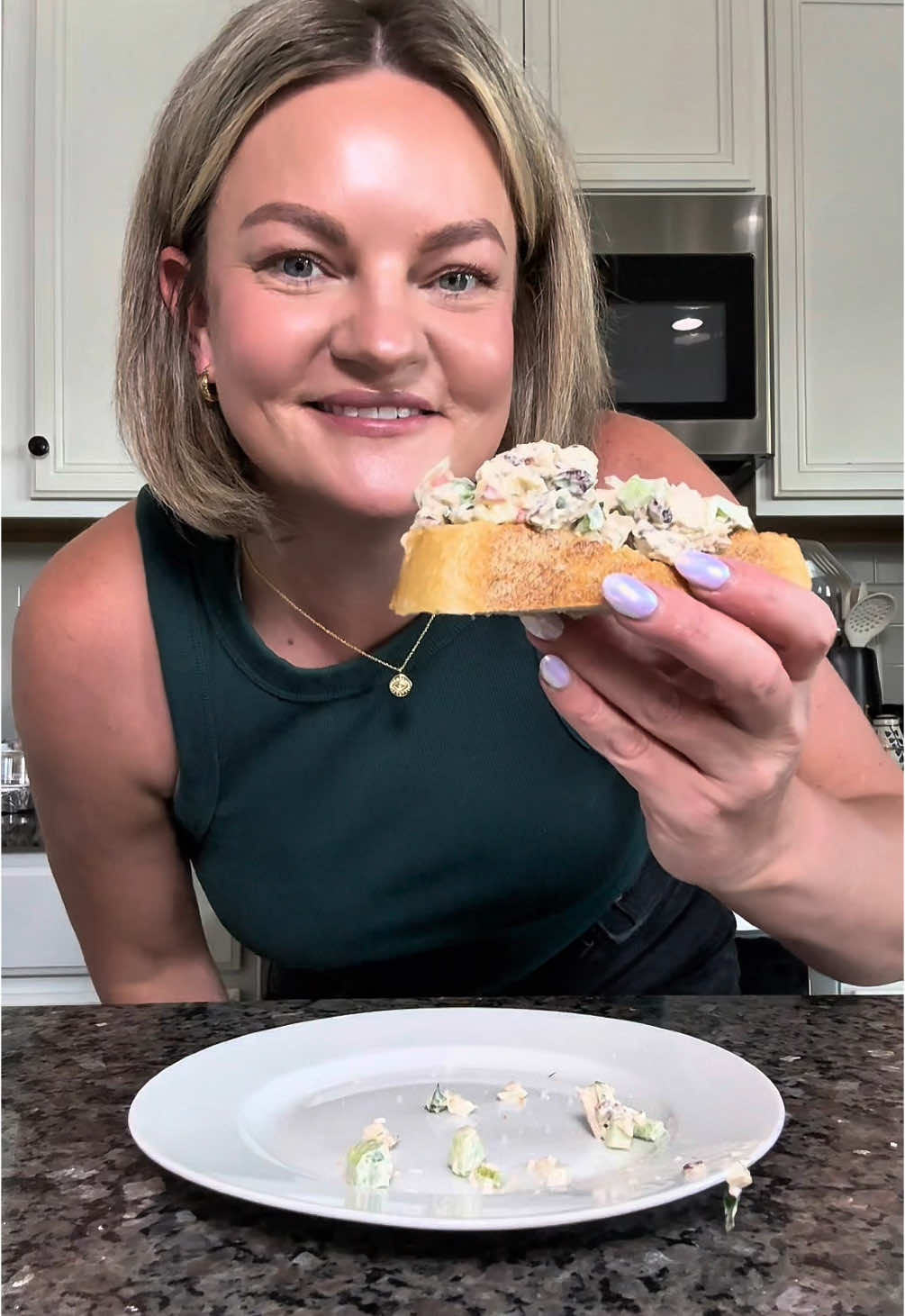 Best chicken salad 🐓  #chickensalad #familyfavorite #EasyRecipes #chickensaladsandwich #chickensaladchicktok #fyp 