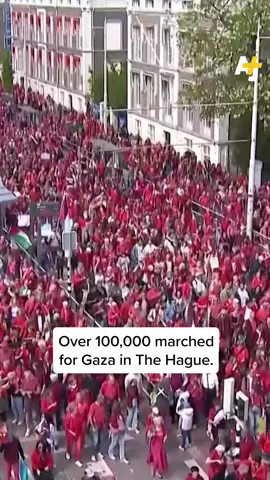 Over 100,000 protesters marched through The Hague on May 18 demanding the Dutch government stop supporting Israel's war on Gaza. #Israel #Israeli #IsraelWarOnGaza #Gaza #Palestine #Nakba #Nakba77