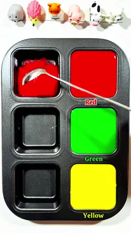 Mix 3 colors ❤️+💚+💛 and the harmony is crazy #colormix #asrm #colormixing #colors #coloring #Asmrart #satisfying #oddlysatisfying 
