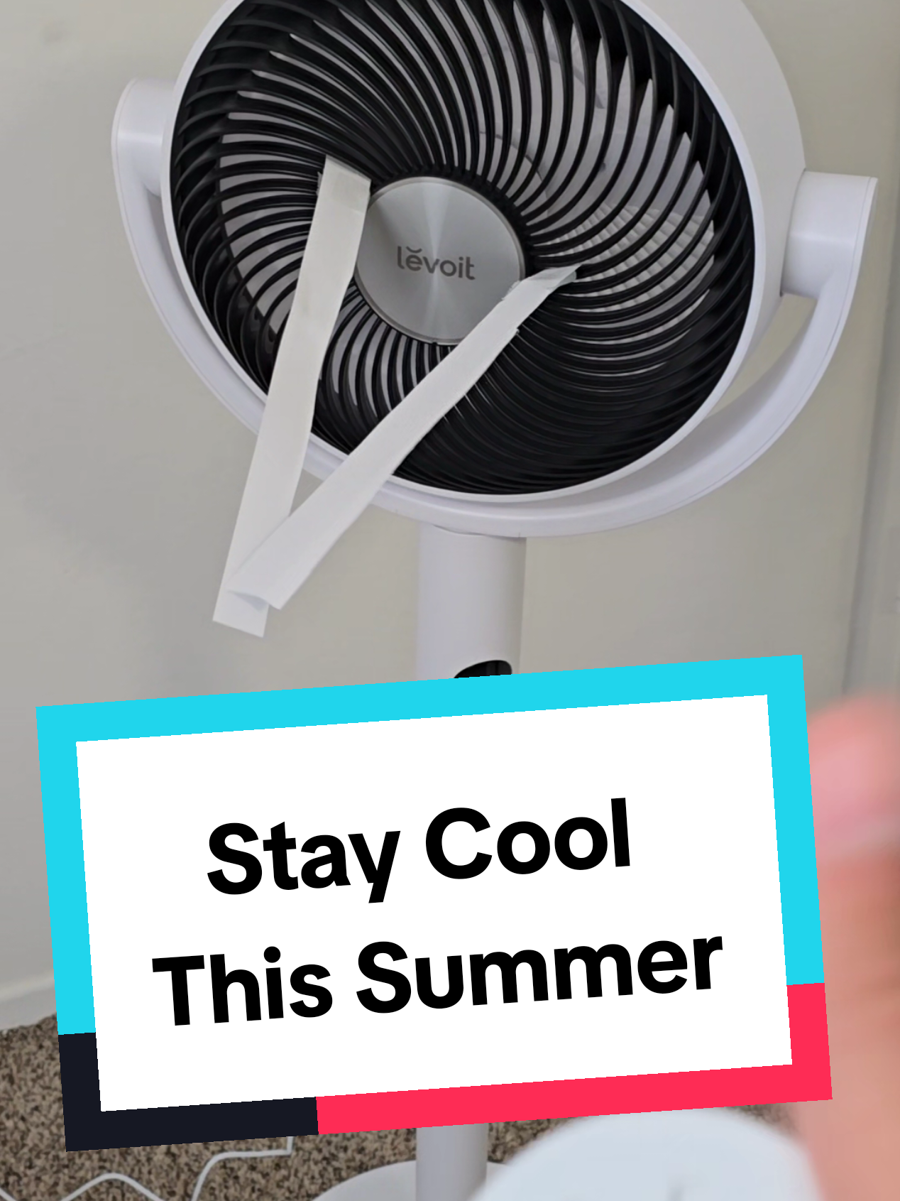 This fan keeps your room cool, while staying quiet.  It has 9 speeds, and you can also set this on a timer.  If you want to stay Cool This summer, grab this in the tiktok shop while it's still on sale #LevoitFan  #SummerCoolingHack  #HomeUpgrades  #BedroomEssentials  #SleepBetter 