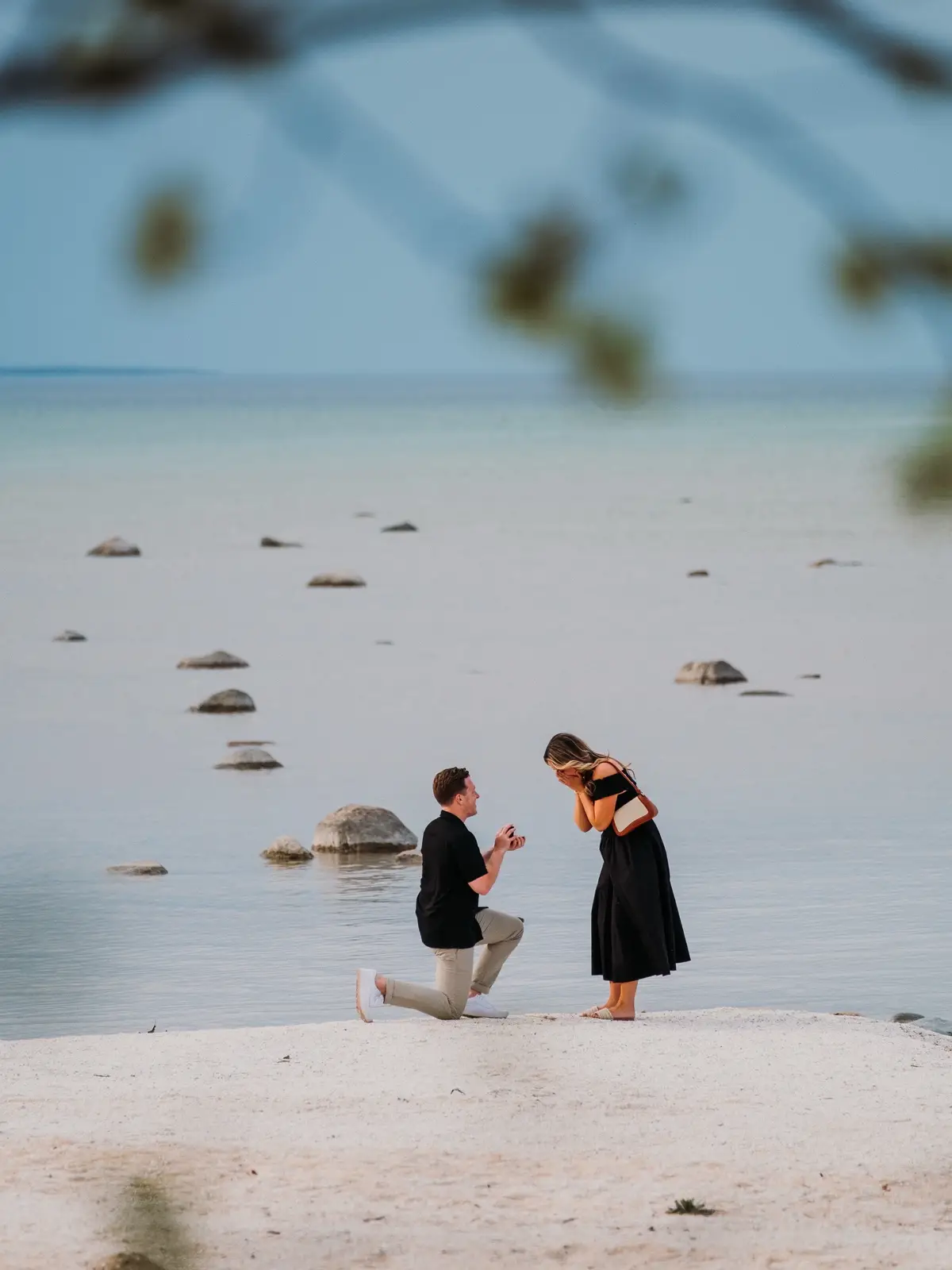 I love you forever & always🫶🏼 #engaged #engagedtiktok #fiancé #traversecity #proposal #weddingtiktok 