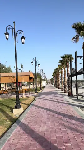 الاجواء في كورنيش الكوفة♥️#النجف #كورنيش #كورنيش_الكوفة #تصاميم #حسوكةالريس 