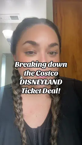 Let’s break this @Costco Wholesale Disneyland Ticket deal down. Also, let’s relax…if you don’t like Disney there’s no need to waist the energy of your thumbs to type and tell me you don’t 😂 #costco #costcodeal #costcodisneydeal #disneyland #costcodisneyticket #disney #disneylandticket #newatcostco #costcodisney