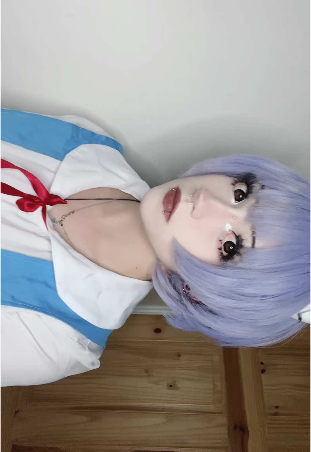rei yay #reiayanami #reiayanamicosplay #neongenesisevangelion #nge #ngecosplay #reicosplay #cosplay #fyp 