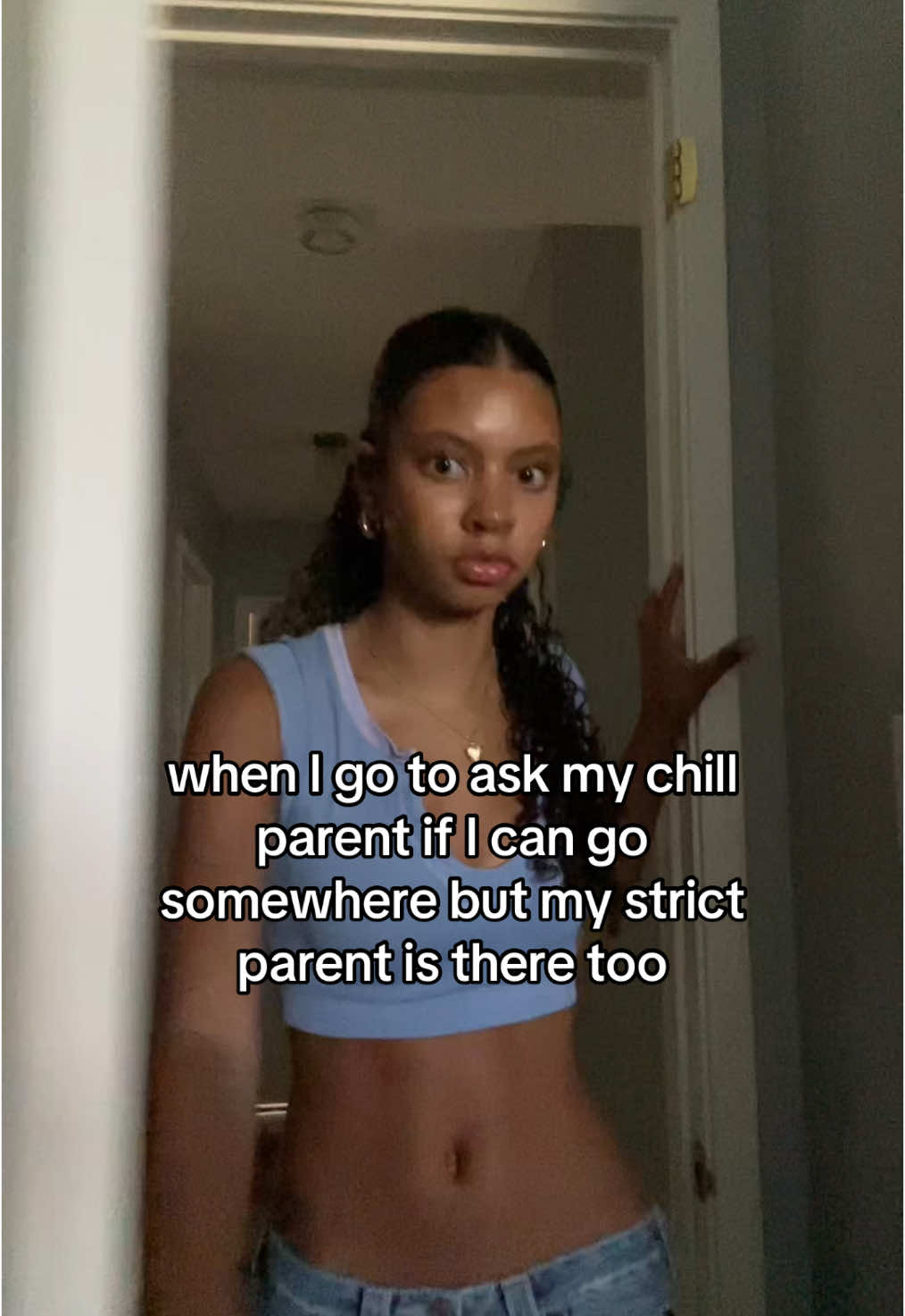 that was a close call! #fyp#relatable#girls#parents#strict