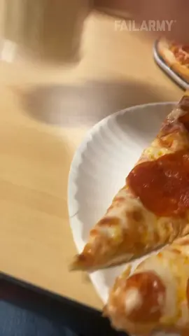 Too much cheese is first world problems... #prank #pizza #parmesan #foodfail #fail