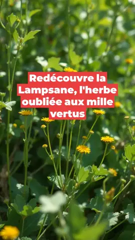 On l’appelait “l’herbe aux mamelles”… et tu vas comprendre pourquoi. Cette plante que personne ne regarde aujourd’hui était le remède naturel numéro 1 contre les douleurs mammaires, les engorgements, les blessures légères et les troubles digestifs. Elle pousse gratuitement dans les coins humides de ton jardin, mais tu n’as jamais entendu parler d’elle… jusqu’à maintenant. Tu l’as déjà croisée ? Mets “JE L’AI VUE” en commentaire. Tu veux d’autres plantes guérisseuses que l’industrie a “oubliées” ? Écris “JE VEUX LA SUITE”. #lampsane #plantesmedicinales #remedesnaturels #santenaturelle #grandmereavaitraison #phytotherapie #cueillettesauvage #facelesscontent #connaissancesoubliées #tiktokgreen #autonomie 
