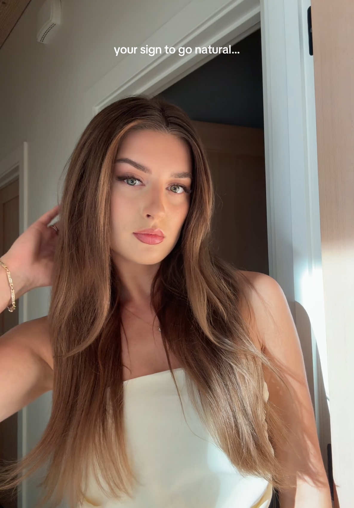 Back to the dark side🫣 #fyp #hairtransformation #hairvlog #blondetobrunette #brunette #hairchange #bronde #newhair #hairtok #hair #haircolors #brunettewithhighlights #transformation #hairbrunette #blondetobrown #transition #hairreveal #foryou 