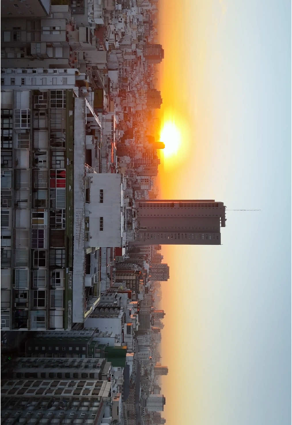 Mar del en 16:9 ❤️ #mardelplata #city #sunset #atrdecer #dji #drone #edit