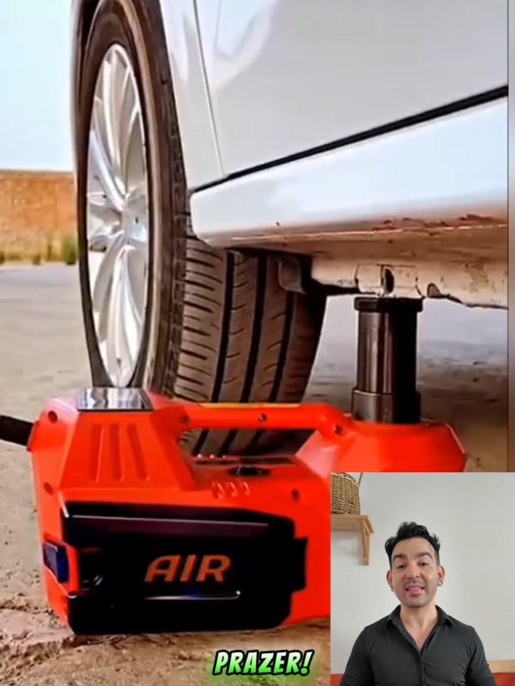 Chega de passar sufoco na estrada! Conheça o Kit Macaco Elétrico 4 em 1, a solução completa para emergências automotivas. Com este equipamento, você levanta o carro, solta os parafusos com a chave de impacto, calibra os pneus com o compressor e ainda conta com uma luz de emergência para situações noturnas. Tudo isso em um único kit prático e compacto! ✅ Macaco elétrico potente – suporta até 3 toneladas ✅ Chave de impacto – soltura rápida dos parafusos ✅ Compressor de ar – mantenha os pneus sempre calibrados ✅ Luz de emergência – segurança à noite ou em baixa visibilidade ✅ Fácil de usar e transportar – ideal para todos os motoristas 💼 Perfeito para carros, SUVs e até oficinas. Um verdadeiro aliado para quem busca segurança e praticidade no dia a dia! 📦 Invista em segurança e esteja sempre preparado! 💬 Deixe seu comentário e não se esqueça de se inscrever no canal para mais dicas e novidades automotivas! #MacacoElétrico #KitAutomotivo #ChaveDeImpacto #CompressorDeAr #TrocarPneu #EmergênciaNaEstrada #FerramentasAutomotivas #MelhorMacacoElétrico #Macaco4em1 #ManutençãoVeicular #EquipamentoAutomotivo #DicaAutomotiva #SegurançaNaEstrada #MacacoHidráulico #FerramentasParaCarro #CarrosESUVs #KitDeEmergência #AutoSocorro #CarroSeguro #OficinaPortátil 