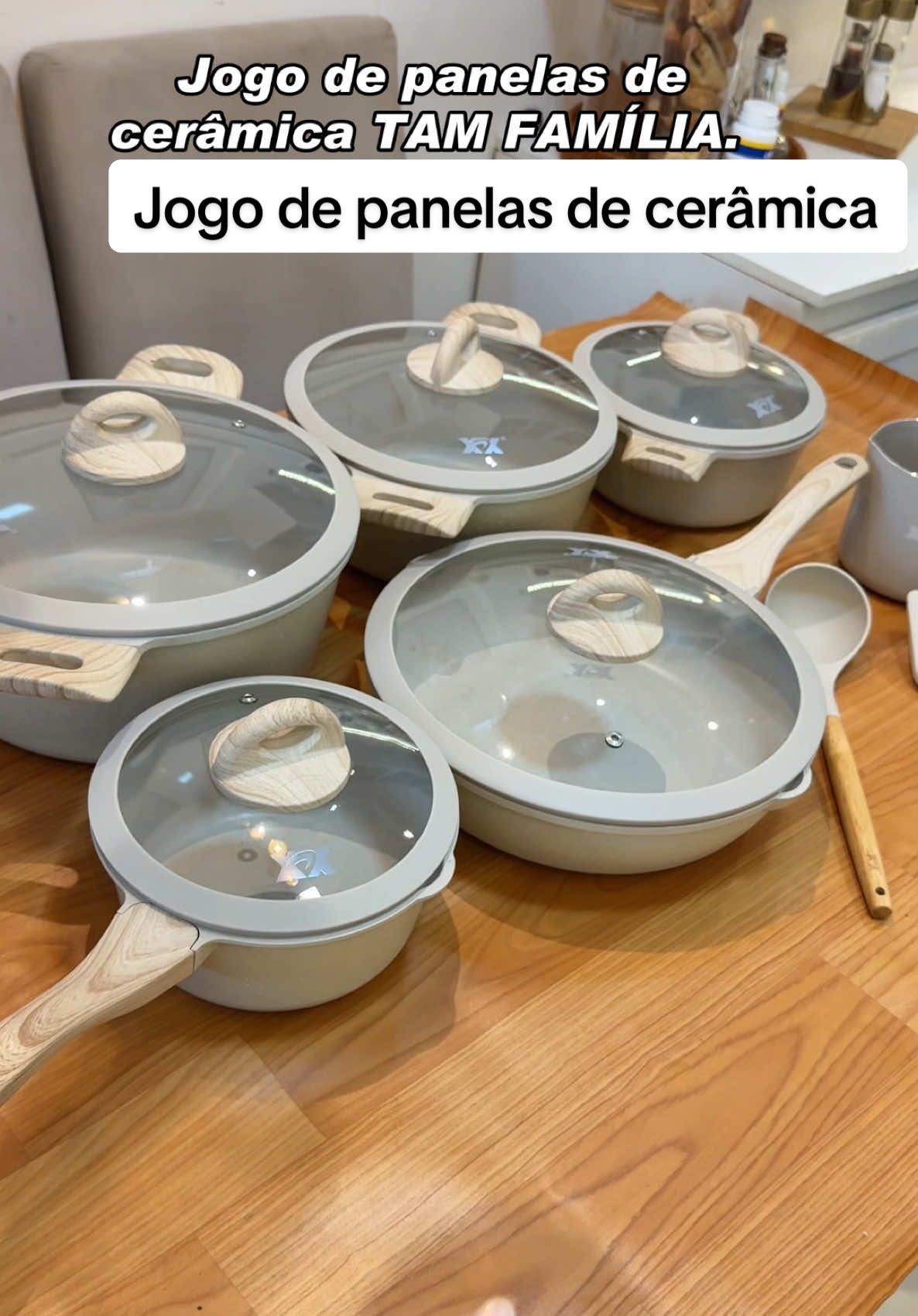 Testei e aprovei 😍 esse jogo é um dos melhores que testei. Por ter seu tamanhos enormes .  Diferente dos demais jogos que são pequenos  0podem comprar sem medo .  #cozinhar #panelas #tik_tok #tiktokshop #cozinha 