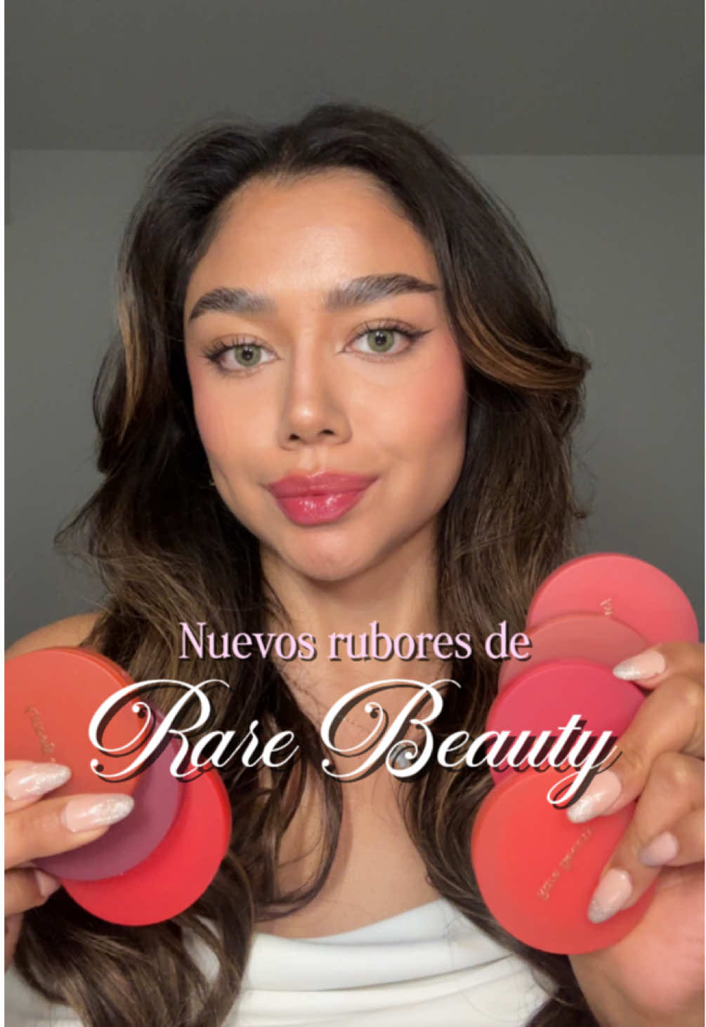 Replying to @Miku Manchego 🐰  Wow la fórmula de los nuevos #blushes de @Rare Beauty 💗 ¿ya los probaron? Me encantaron 🤩 me ayudarían demasiado si pueden interactuar más con mi contenido 🙏🏻🤍 gracias por tu apoyo #rarebeauty #rarebeautyblush #bouncyblush #ruborviral #makeupreview #camilaramirezbeauty 