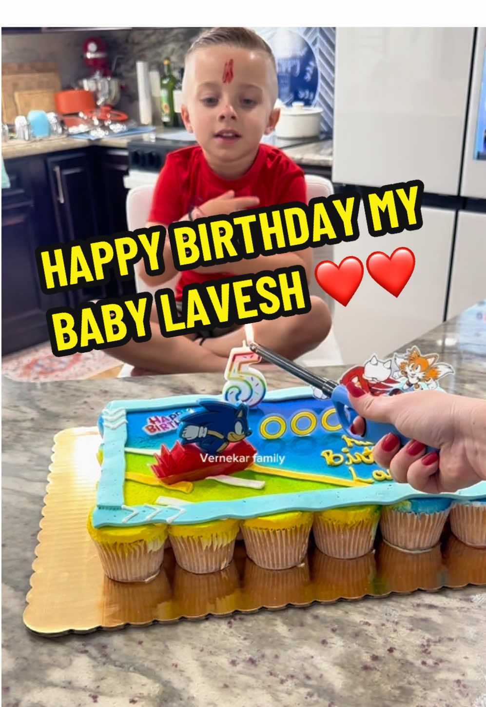 Happy birthday to my youngest LAVESH ❤️❤️❤️❤️❤️ My baby turns 5 today guys.🥹  #birthdayboy #birthday #boy 