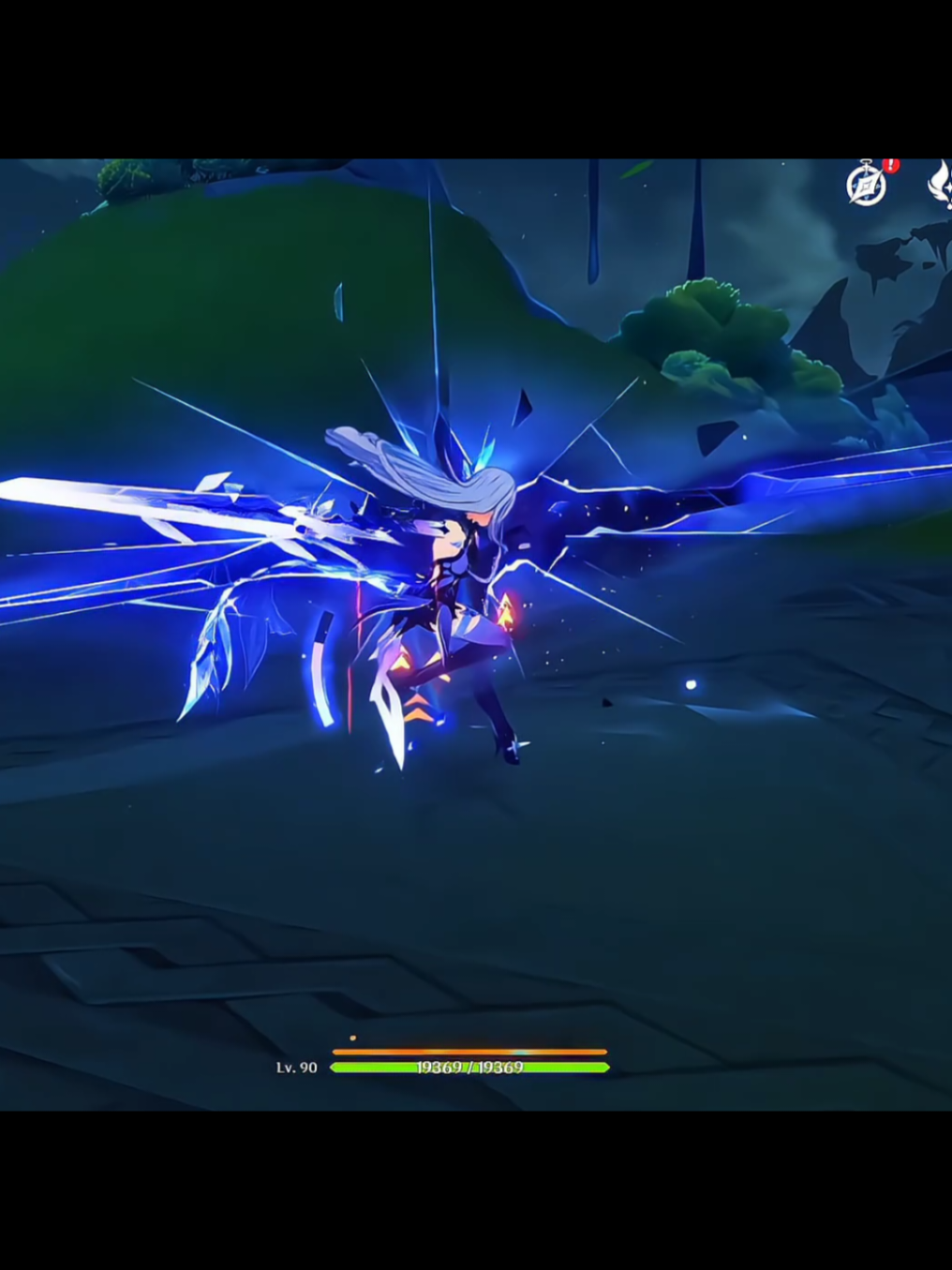 This is so fast that I didn't notice or a siren #skirk #narwhal  #genshin #skirkgenshinimpact 