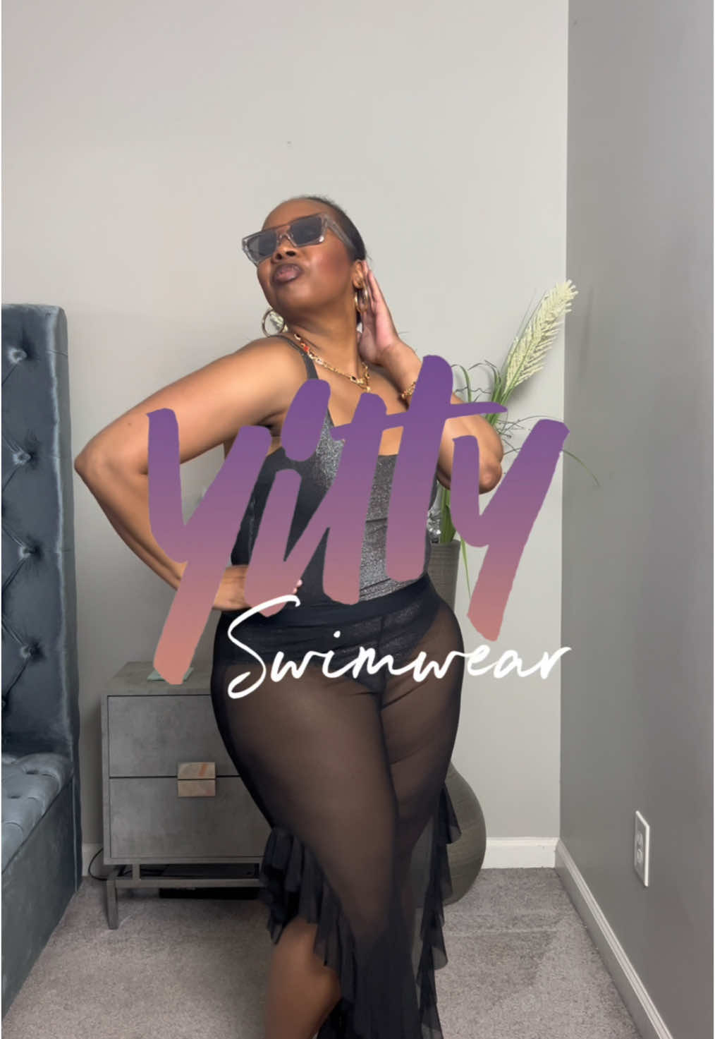 Baby the swimwear from @YITTY brings out the inner baddie. Did you say link?? Check profile 😎 #yittyambassador #swimwear #swimwearfashion #yitty #fabletics #swimsuit #curvygirls #curvyfashion #summervibes #fyp 