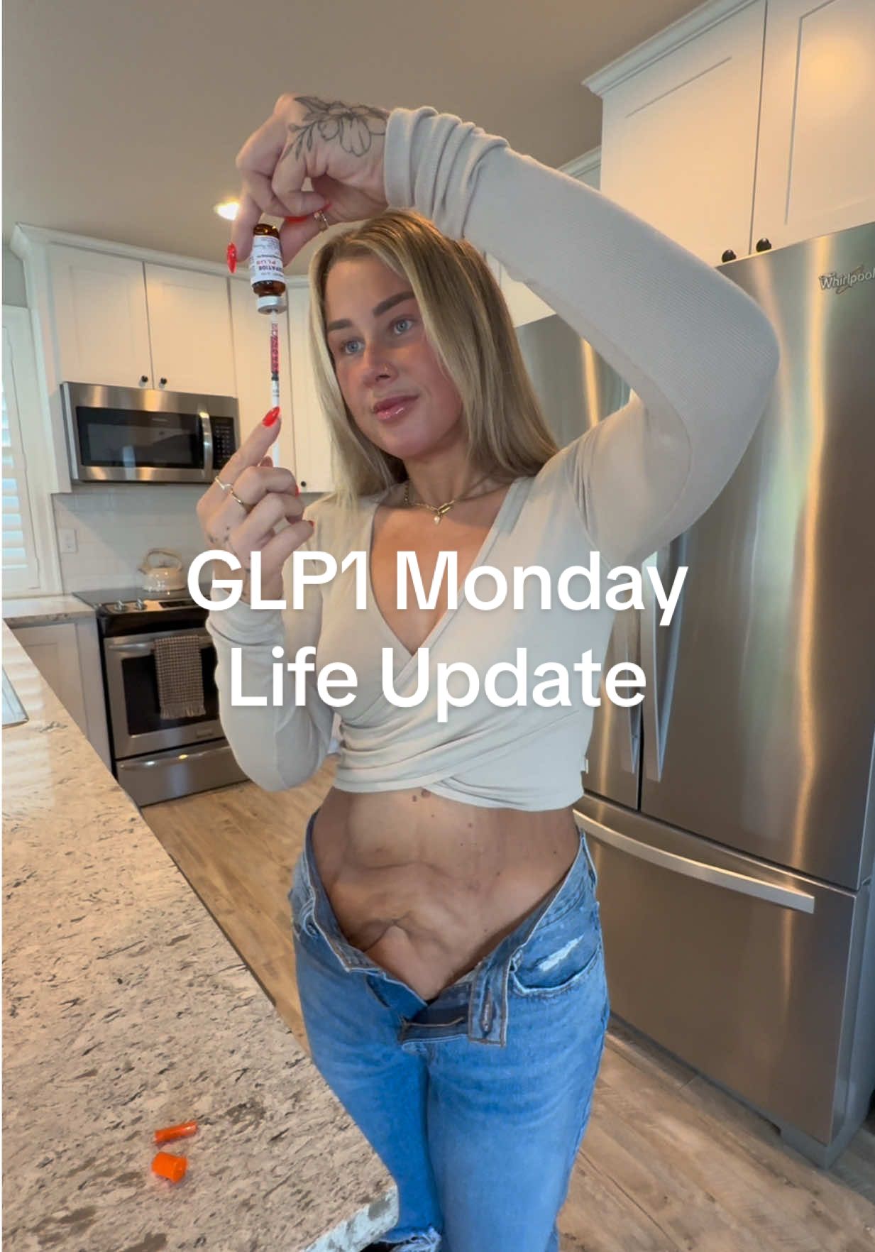 Holding myself accountable and staying on track! Now that my deposit is paid for my skin removal is more important than ever to keep my weight managed and make sure I’m not gaining. Let’s do this together y’all 🙏🏻 the countdown is on!! @Join Amble #glp1#joinamble#ambleptnr#weightlossjourney#medicalweightloss#weightlosstransformation#looseskin#skinremovalsurgery 