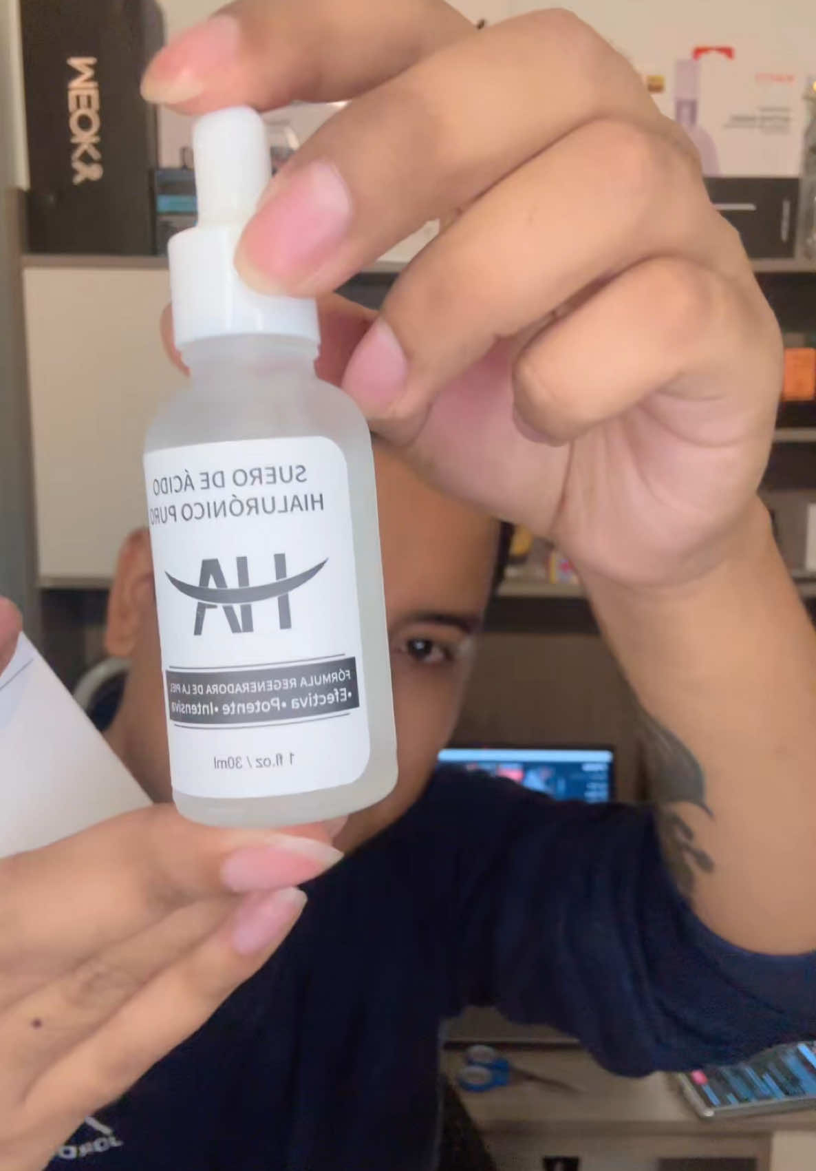Suero Facial de Ácido Hialurónico con Niacinamida y Extracto de Aloe Vera 100% Puro y Orgánico - Fuerza Clínica, Antienvejecimiento Natural, Anti-Arrugas - 30 mL,Regalos para el Día de la Madre ,Mamá #TikTokShopHotSaleMX #vamostiktokshop #tiktok #2025 #suero #facial #serum #piel 