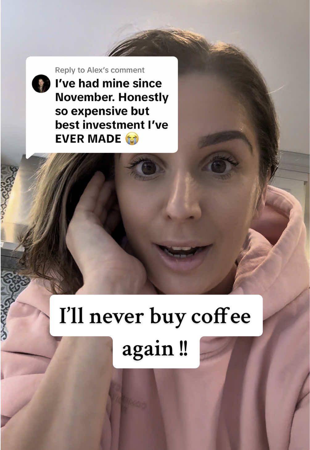 Replying to @Alex truly it is an investment but saved me so much in the long run!! #kitchenaid #kitchenaidcoffeemachine #coffeemachine #coffee #qvc @QVC, Inc #coffeetok #coffeetime #coffeelover #coffeeathome 