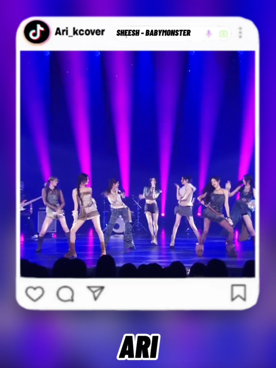 SHEESH - BABYMONSTER VERSION ROCK COVER BY ARI #CapCut #kpopfypシ #arikcover #foryoupage #babymonster #sheesh #ruka #asa #ahyeon #chiquita #rami #pharita #kpopcover #kcover 