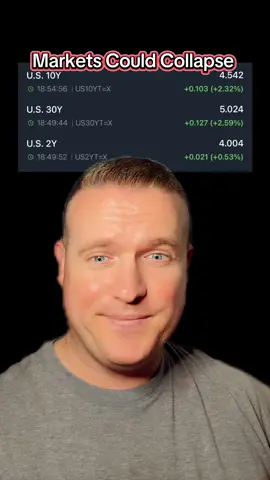 The stock market could collapse like 2008 if the bond market doesn’t get relief.  #stockmarket #bonds #federal #trump #financialfreedom #moneytips #investor 