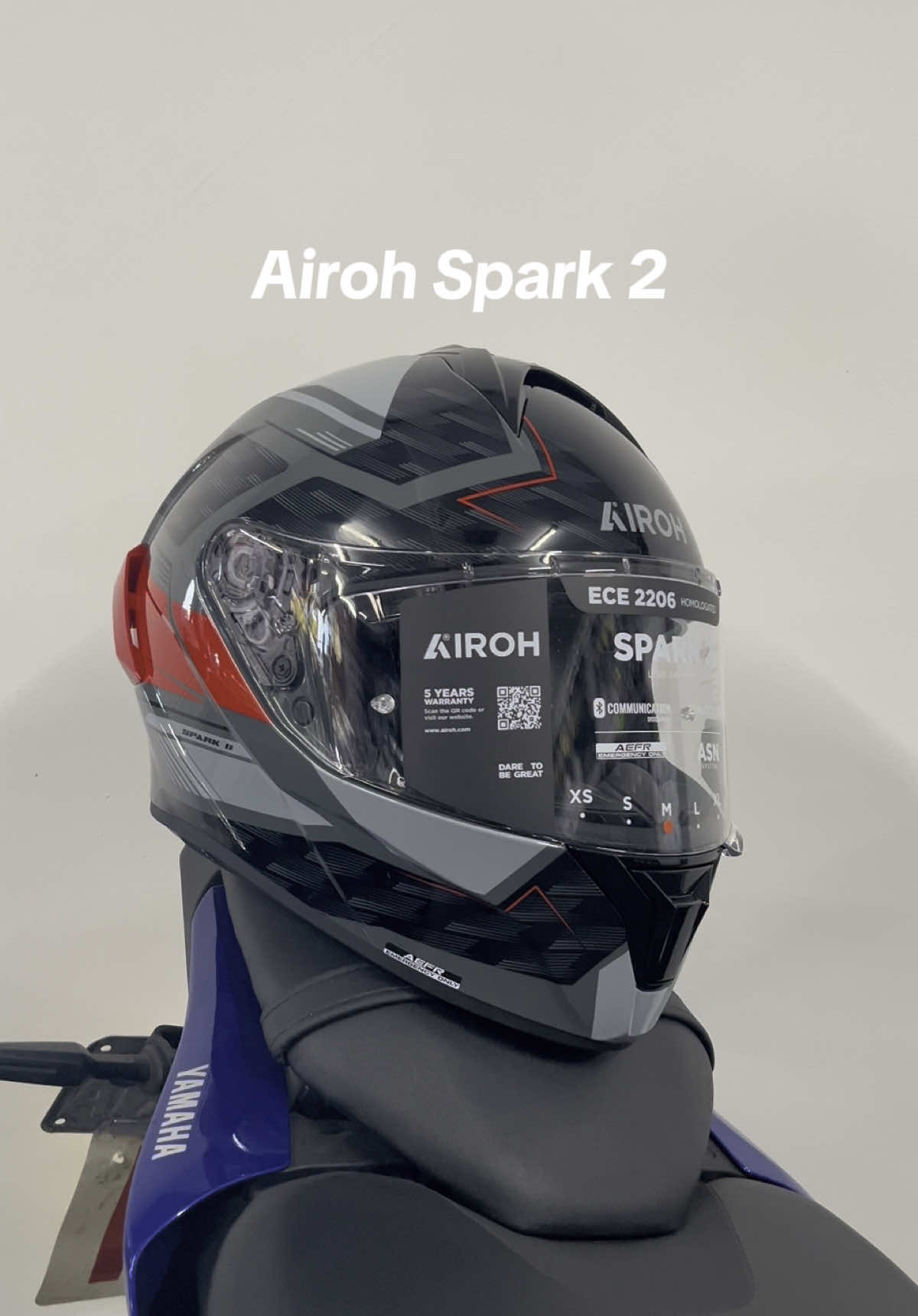 NEW HELMETS! We’re slowly expanding our range at Gawler Motorcycle Centre, introducing the Airoh Spark 2, the perfect middle ground! Ready for pinlock and intercoms, plus an integrated sun visor, these are awesome value for money! #airoh #gawlermotorcyclecentre #gawler #adelaide #Motorbikes #motorcycle #biketok #fyp #foryou #foryoupage #discover #helmet #bikeshop 