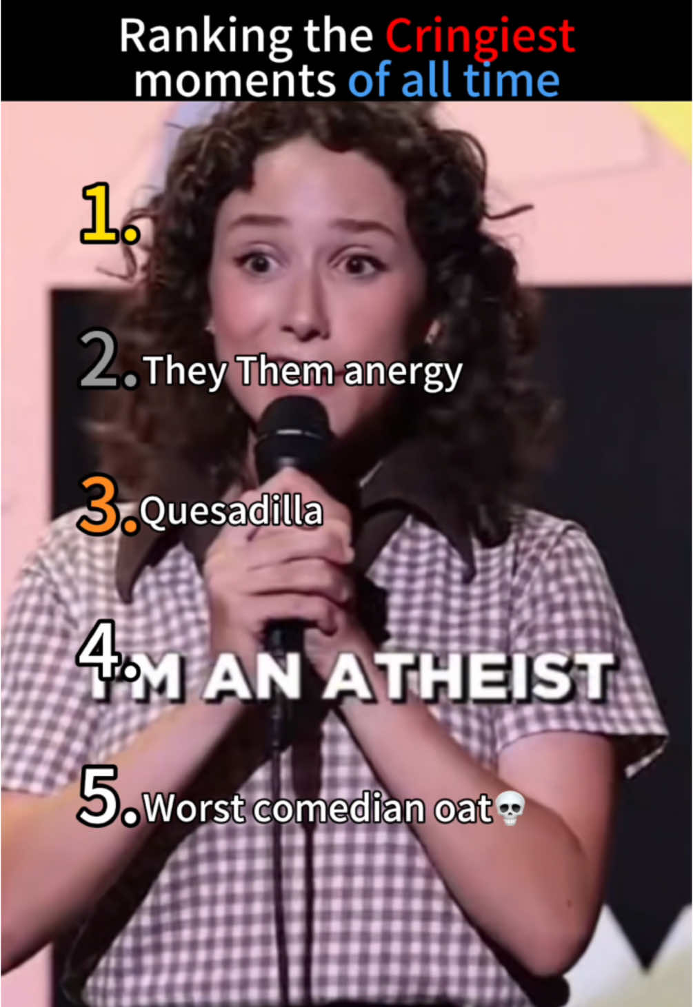 ranking the cringiest moments of all time #fyp #ranking #top5 #foryoupage #cringe #cringemoment 