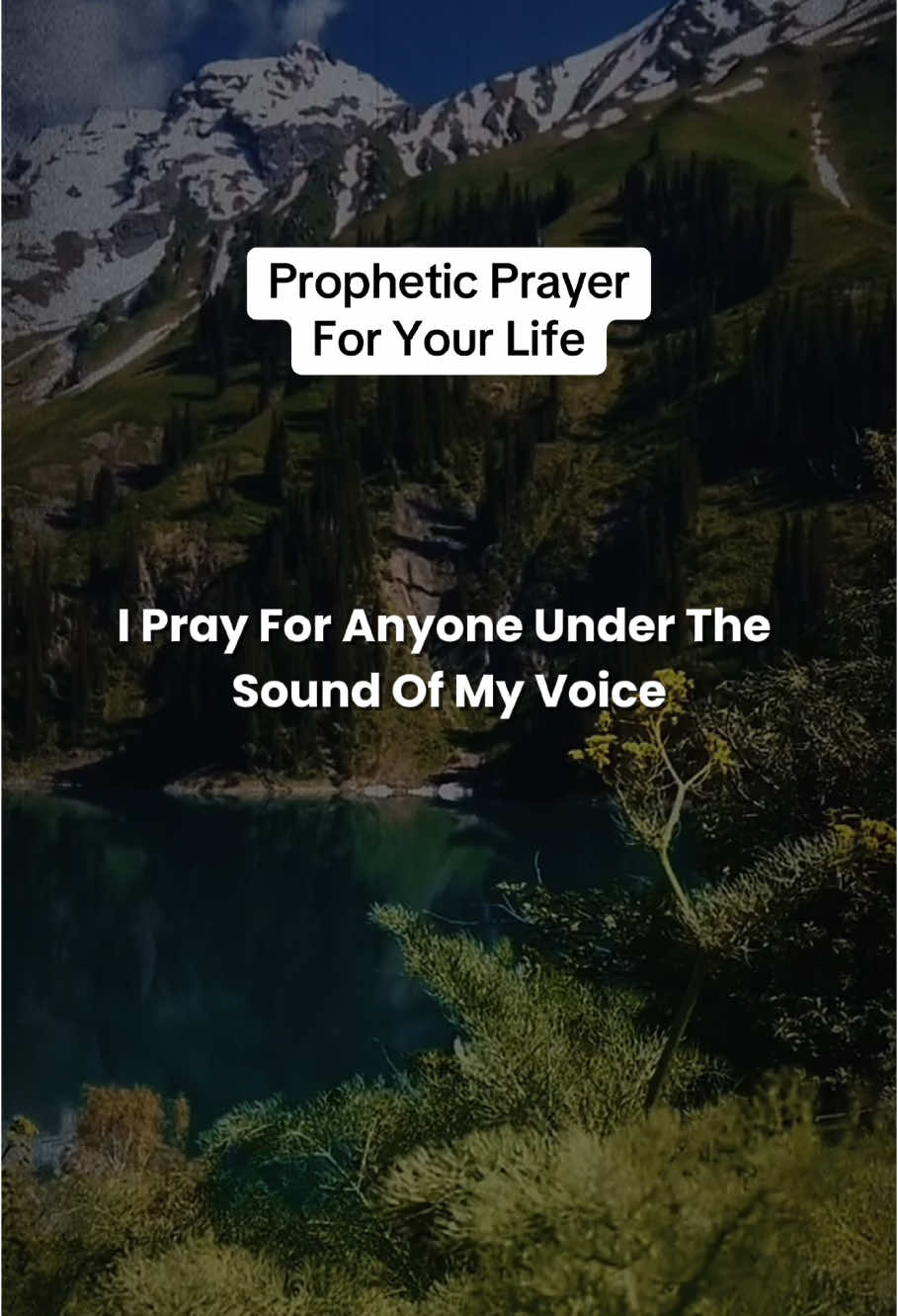 Prophetic Prayer For Your Life #prayer #jesus #christiantiktok #priscillashirer 