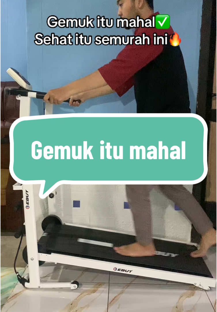 Alat ini cukup efektif buat bakal lemak #treadmillmanual #treadmilltanpalistrik #treadmilmurah #sehat #gemuk #diet #olahraga 
